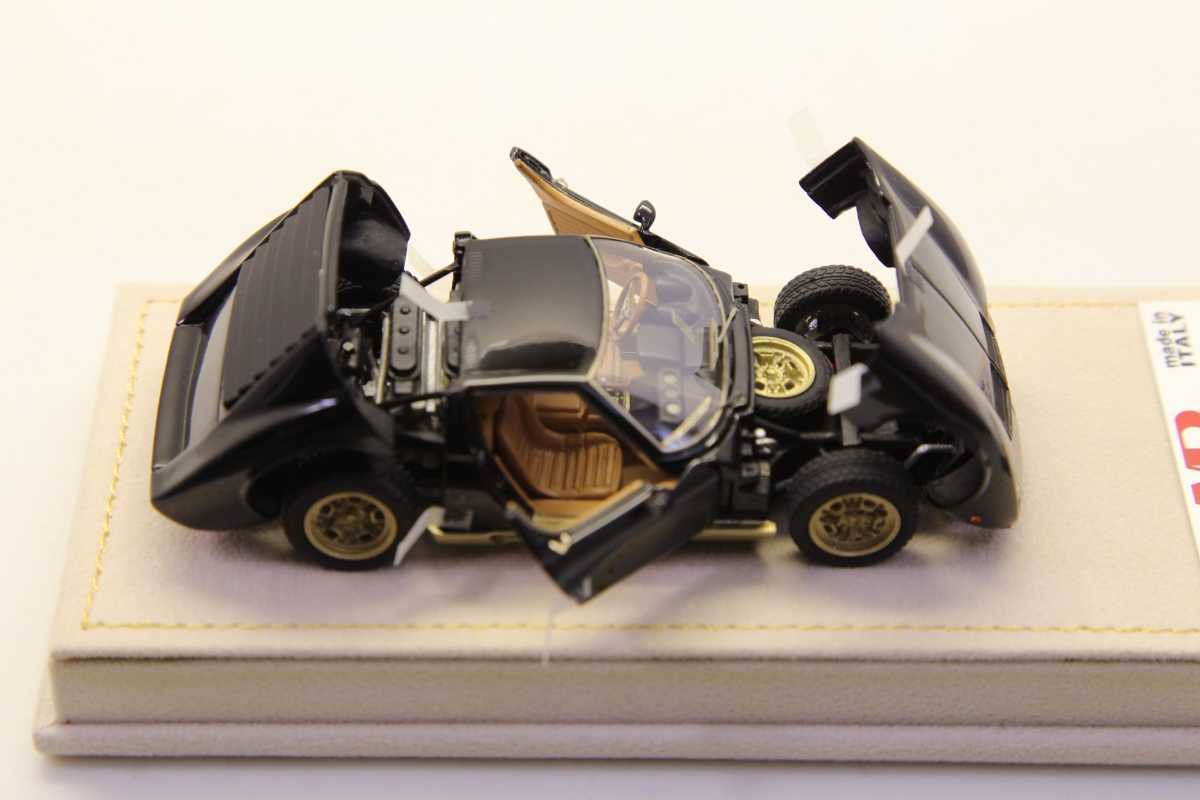  full opening and closing MR collection 1/43 Lamborghini Miura P400 SV black 45ED560