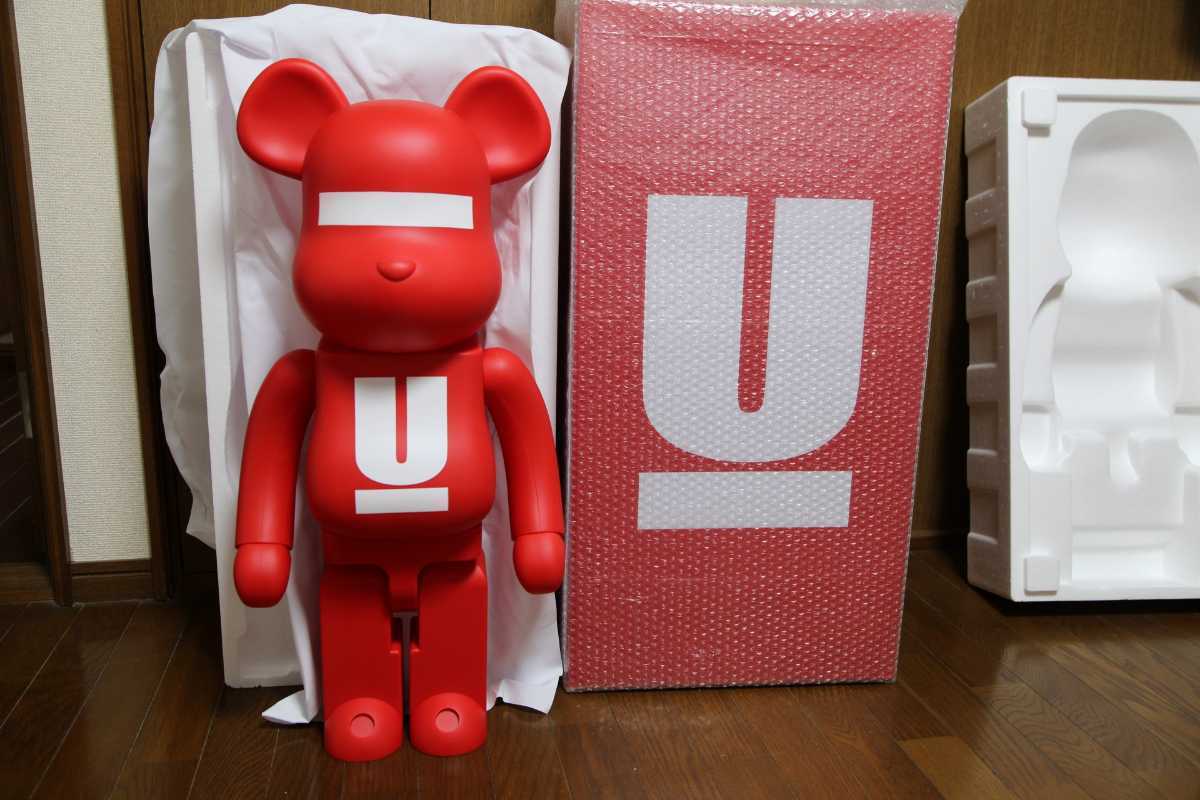 メディコム・トイ BE@RBRICK ベアブリック 1000% アンダーカバー ロゴ