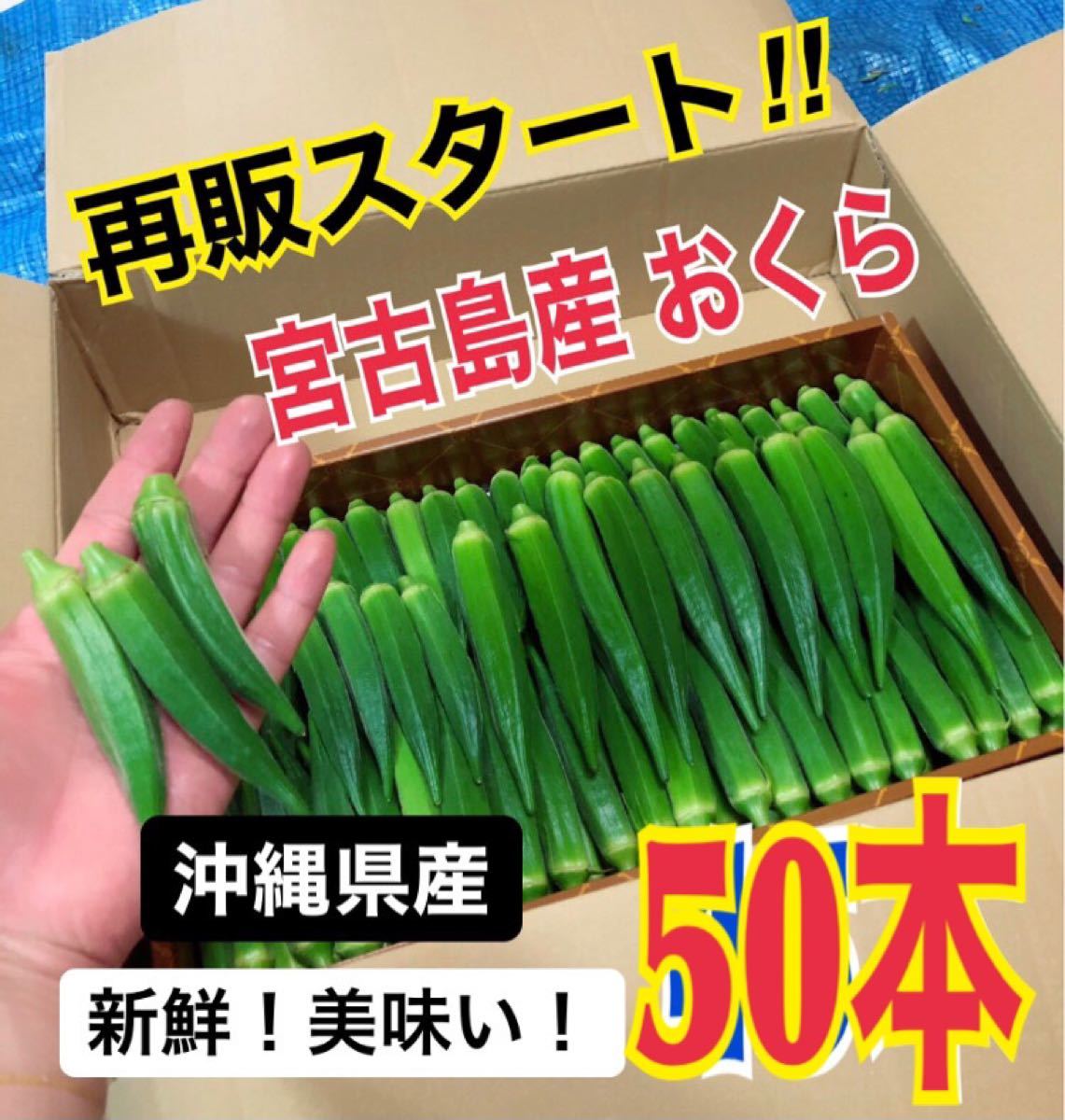 PayPayフリマ|50本 宮古島産 おくら オクラ PayPayフリマ|50本 宮古島産 おくら オクラ