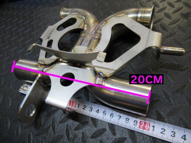 トライアンフ 水冷ツイン(16-)?ViREX Xパイプ00019549 マフラー触媒