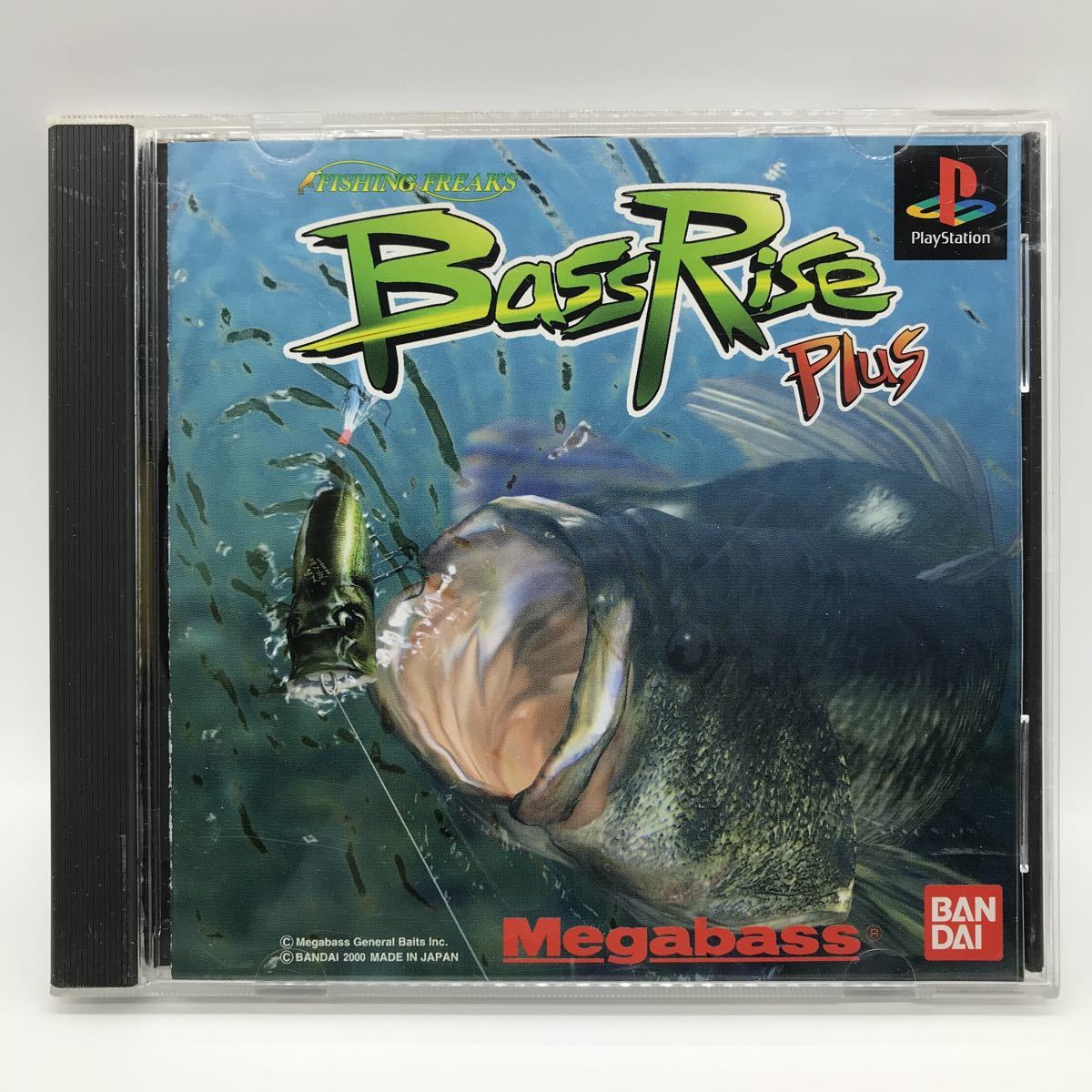 バスライズ プラス FISHING FREAKS BassRise plus PS1 プレイステーション1