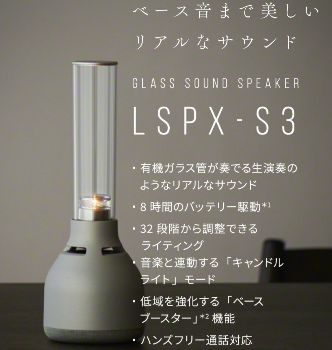 全国どこでも送料無料 エイプ専用 美品 SONY LSPX-S3 fawe.org