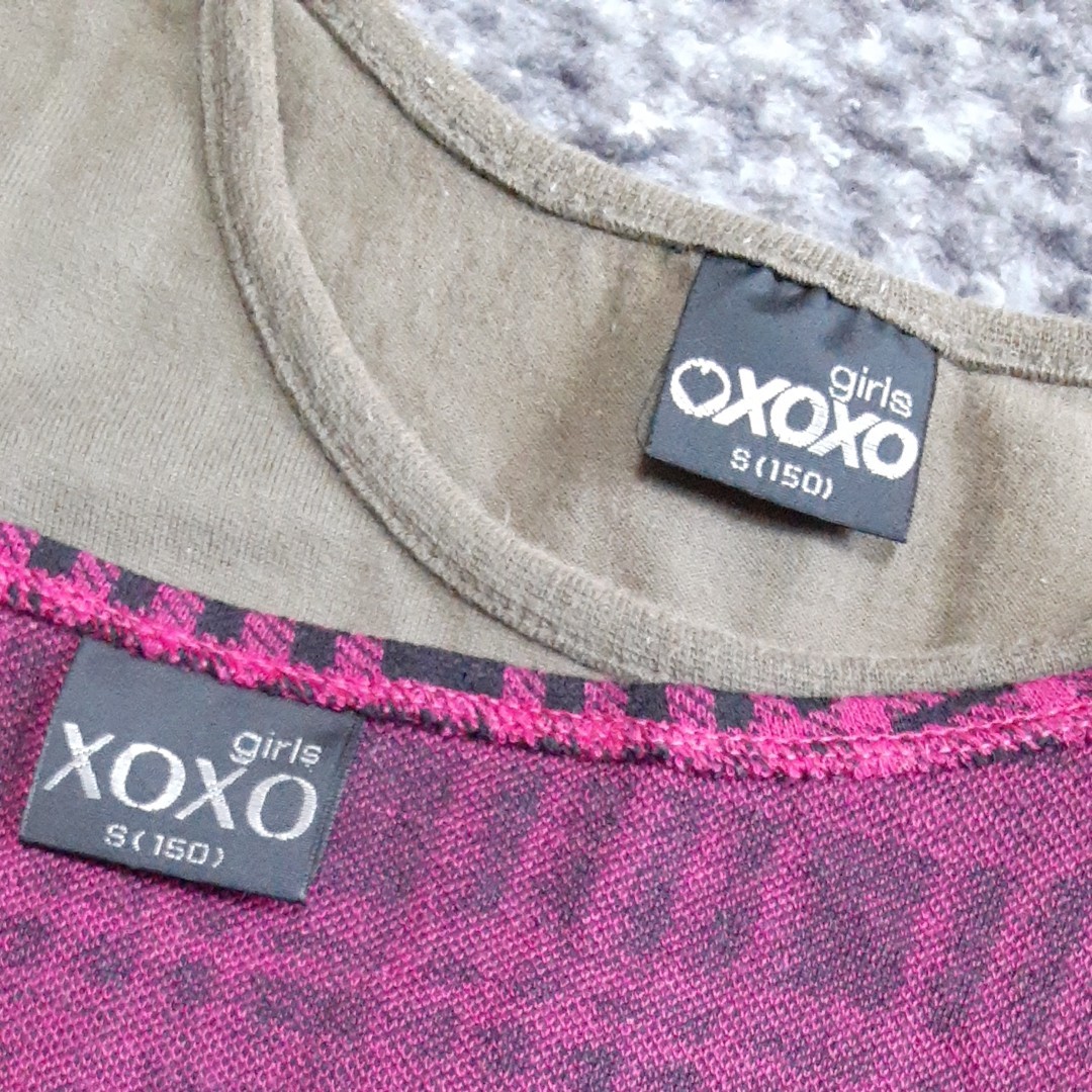XOXO ガールズ　ノースリーブシャツ　ベスト150