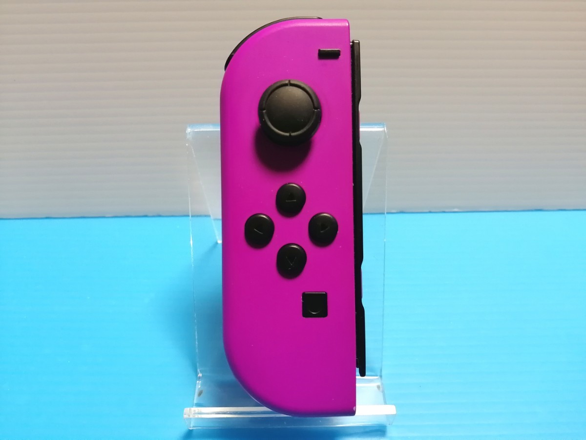 Nintendo Switch Joy-Con (L) ネオンパープル ニンテンドースイッチ ジョイコン 左　消耗部品新品交換済み