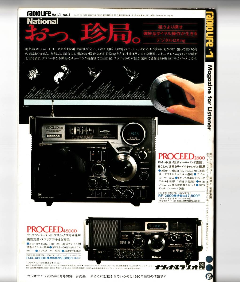 魅力的な ラジオライフ 特別付録 創刊号をそのまま再現したミニチュア版 Premierseguros Com Br 魅力的な ラジオライフ 特別付録 創刊号をそのまま再現したミニチュア版 Premierseguros Com Br