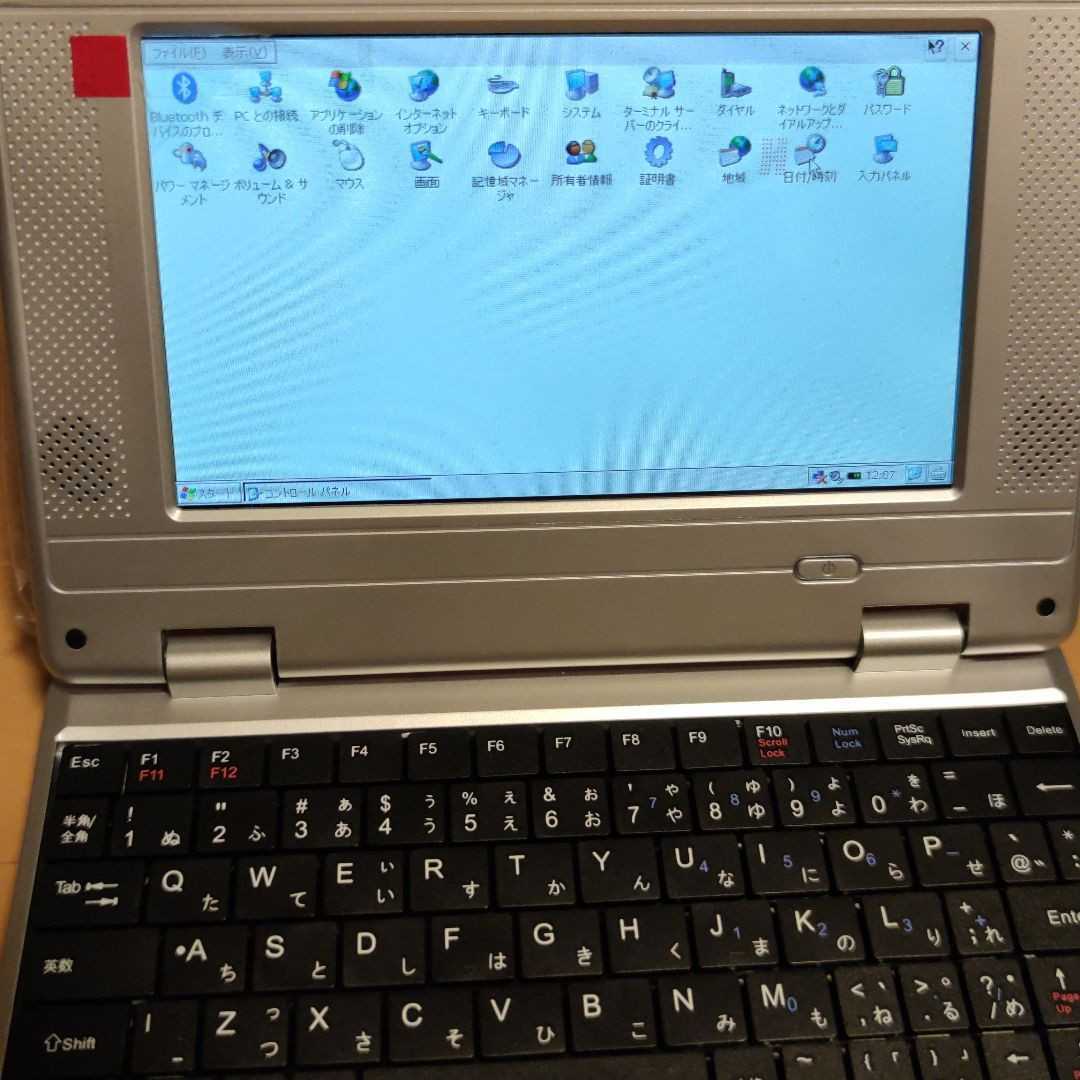 Windows CE搭載　ミニノートPC スマートブック　機種不明