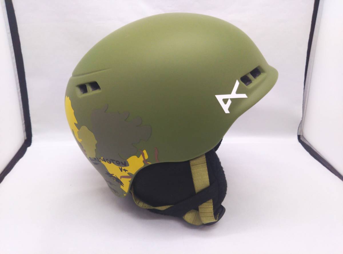 anon BURNER スノーボード ヘルメット KIDS' L-XL 52-55cm カーキ  子供用(ウエア、装備（子ども用）)｜売買されたオークション情報、yahooの商品情報をアーカイブ公開 - オークファン（aucfan.com）