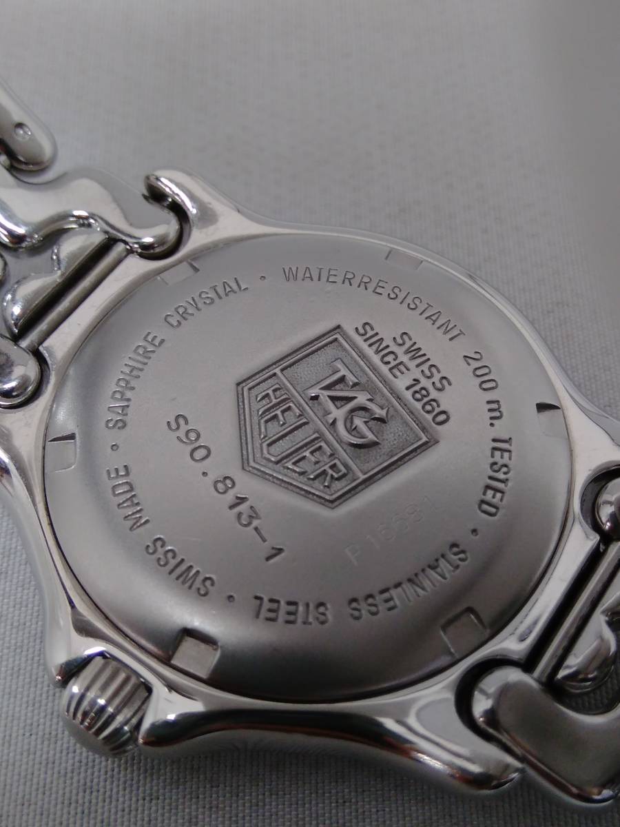 TAG HEUER タグホイヤー S/el セル S90 813-1 メンズ クォーツ 腕時計