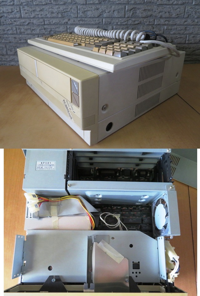 希少/旧型PC/NEC PC-8801MKⅡPCマニア向き　パーソナルコンピューター/キーボード付き　現状_画像6