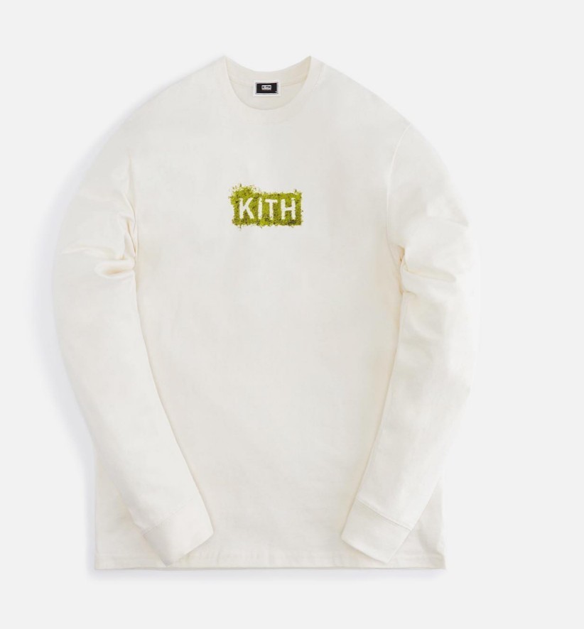 kith tokyo matcha コラボ限定 長袖Tシャツ メンズファッション T