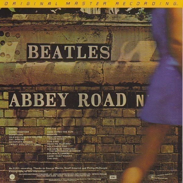 The Beatles Abbey Road Original Master recording 紙ジャケット仕様新品プレスCD_画像3