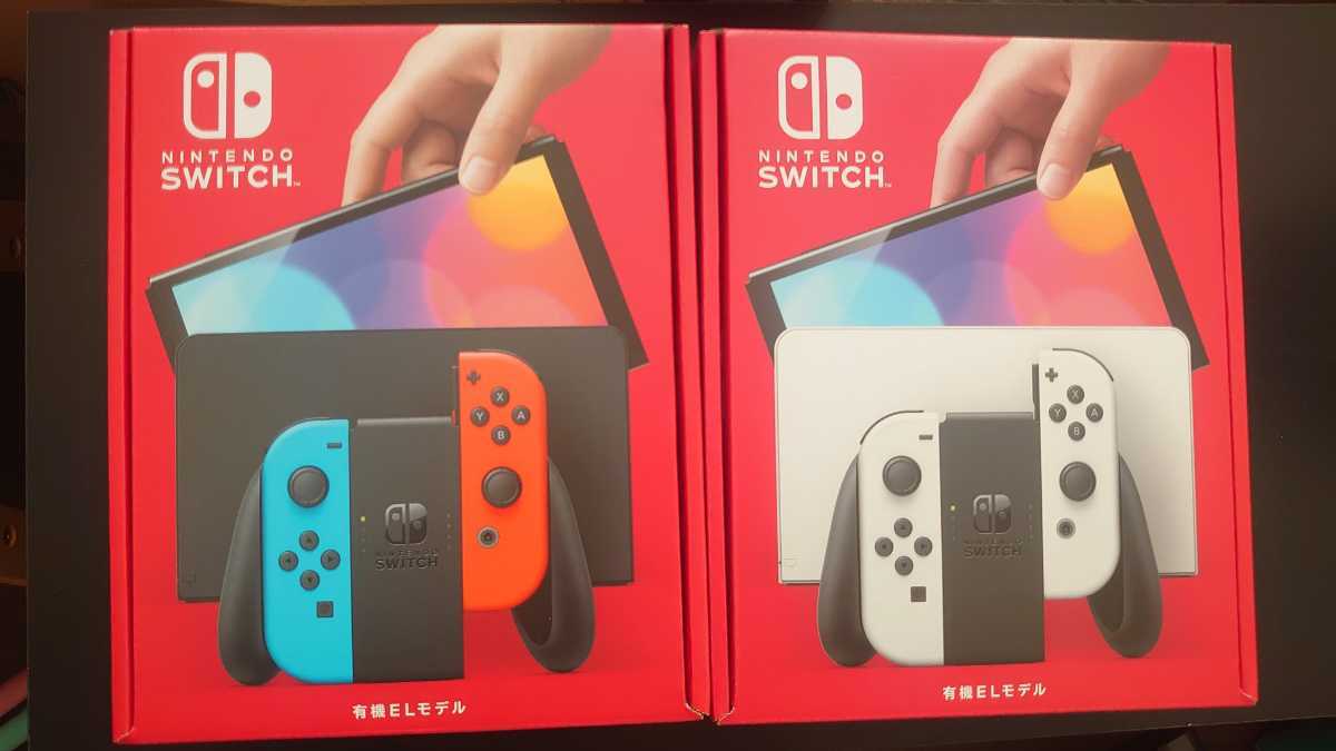 モデル着用&注目アイテム Switch本体有機EL JCホワイト 2台セット