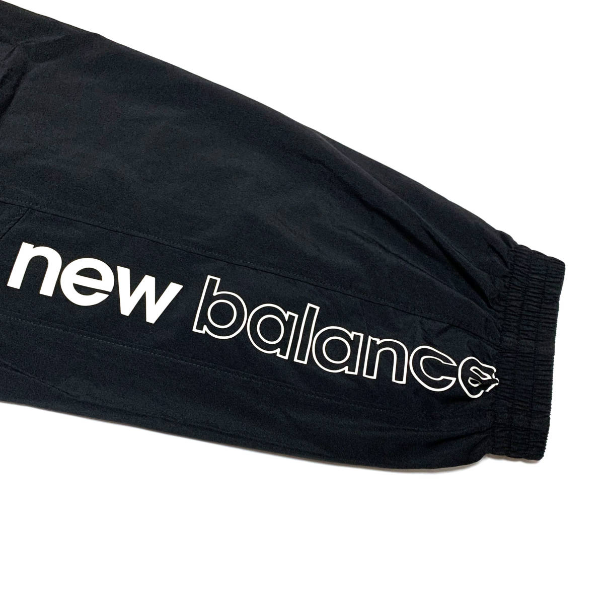 新品 Lサイズ ニューバランス レディース ウインド ストレッチ ウーブン パンツ ブラック New Balance スポーツ ウェア ドライ AWP13179