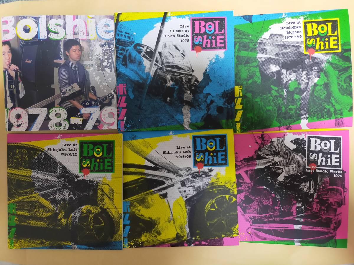 即決　BOLSHIE 　ボルシー　5CD BOX SET　東京ロッカーズ_画像2