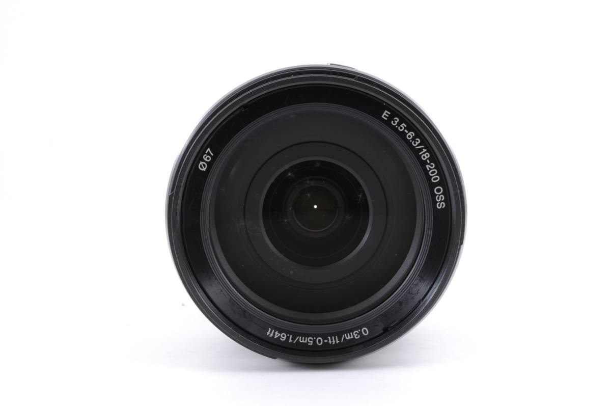  operation goods Sony SONY E 18-200mm f3.5-6.3 OSS SEL18200 AF single-lens camera lens tube L1006