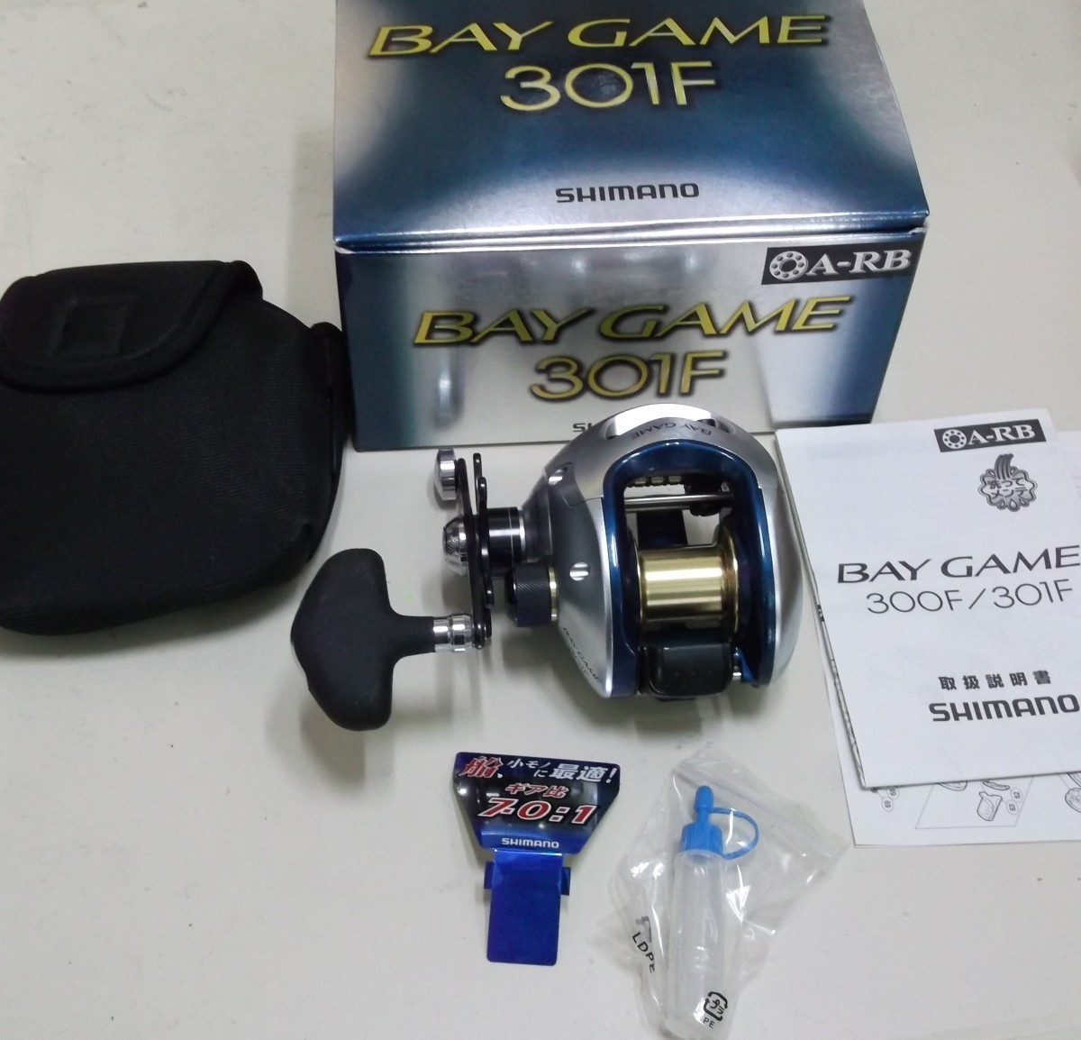 送料無料!!お買い得!!シマノ(SHIMANO) ベイゲームF 301F(左巻) 送料無料!!お買い得!!シマノ(SHIMANO) ベイゲームF 301F(左巻)