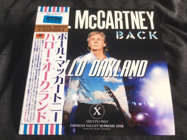 新作！Empress Valley ★ Paul McCartney - ハロー・オークランド「Hello Oakland」最新ツアー音源！プレス2CD見開きペーパースリーブ_画像1