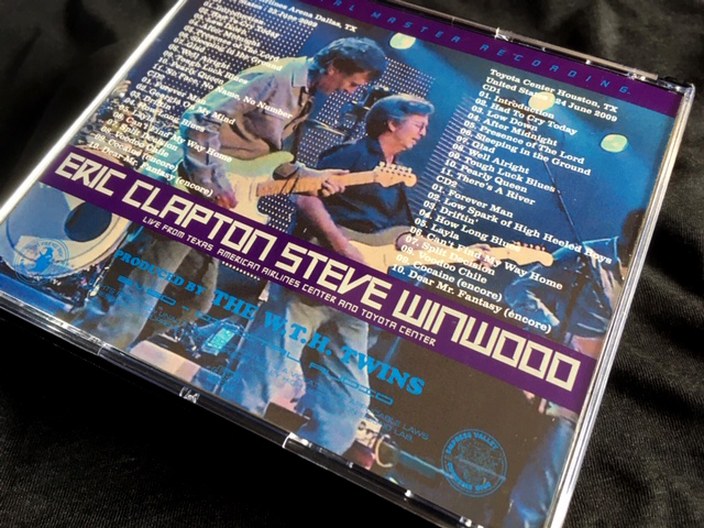 廉価盤！Mid Valley ★ Eric Clapton Steve Winwood -「Live From Texas」プレス4CDプラケース_画像2