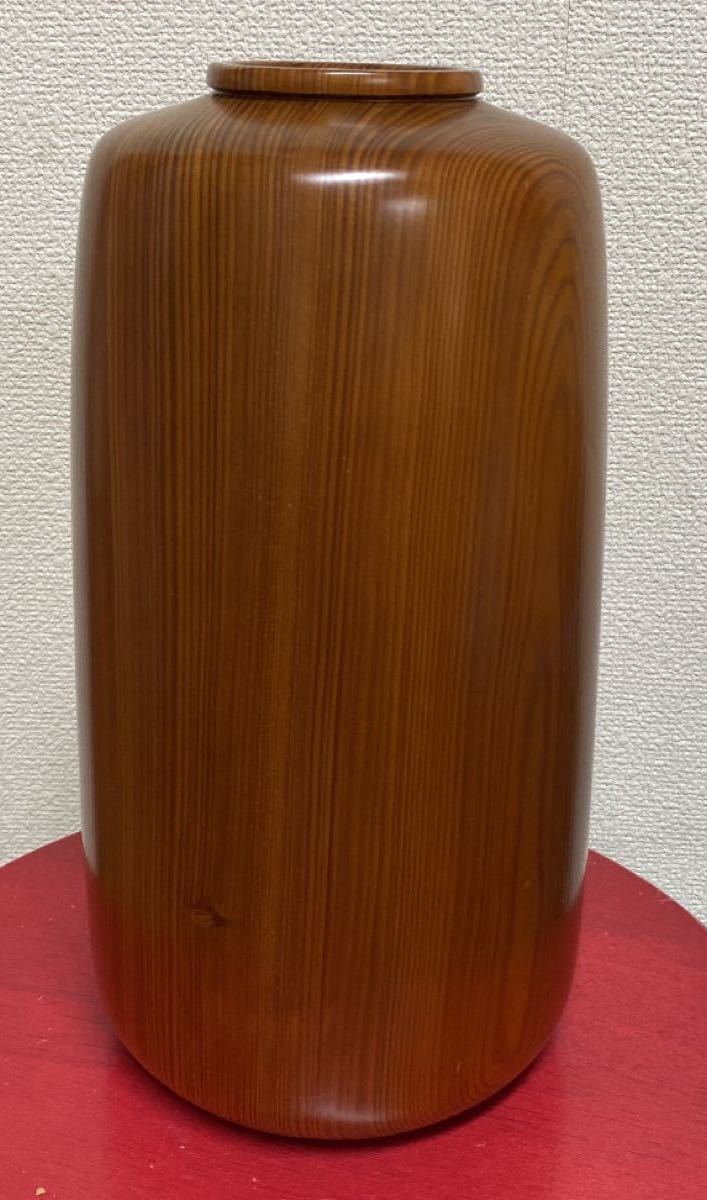 即納】 【最終価格】 屋久杉 屋久杉工芸品 壺 花器 花入れ 台座 工芸品