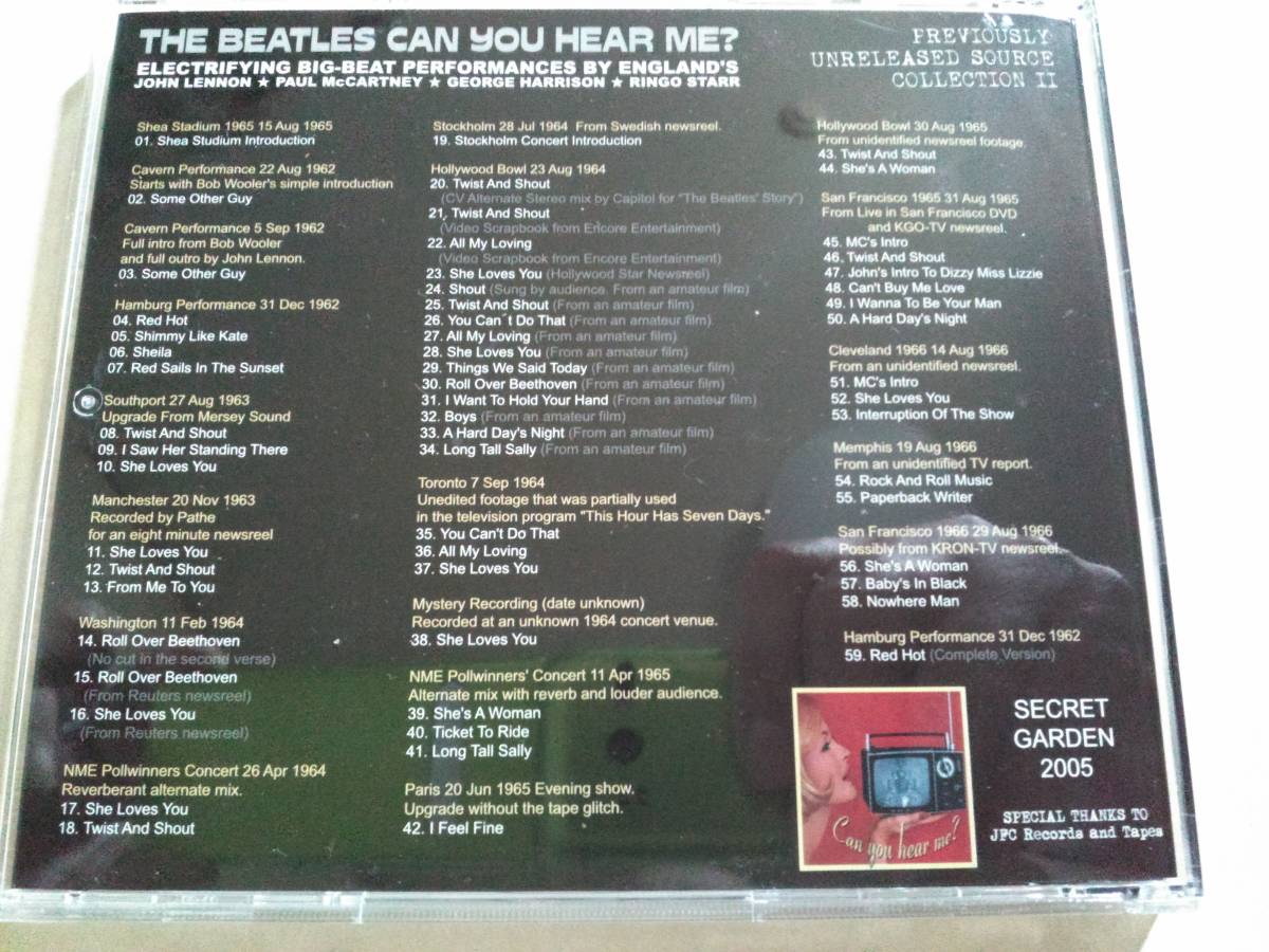 The Beatles(ビートルズ)/CAN YOU HEAR ME?【CD】_画像4