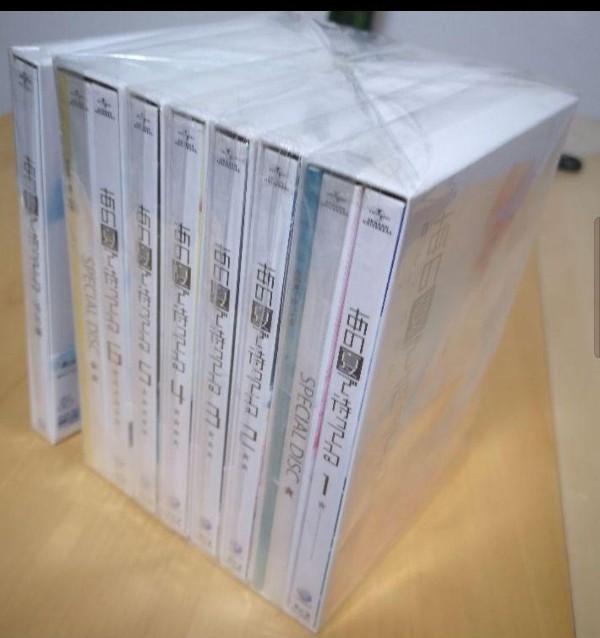 美品 あの夏で待ってる 全6巻+特別編OVA(初回限定版) Blu-rayセット 全巻帯付 美品 あの夏で待ってる 全6巻+特別編OVA(初回限定版) Blu-rayセット 全巻帯付
