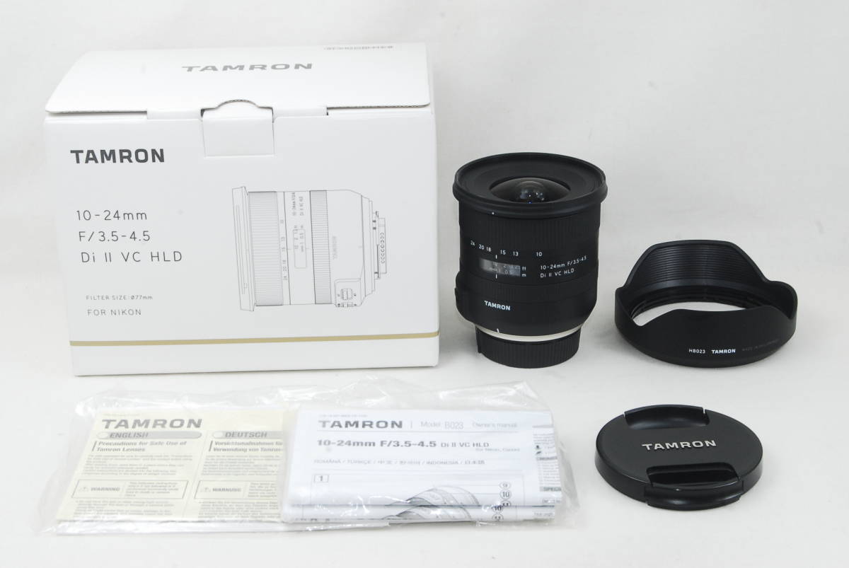 ☆良品☆Tamron タムロン 10-24mm F3.5-4.5 II HLD Di VC B023 Nikon