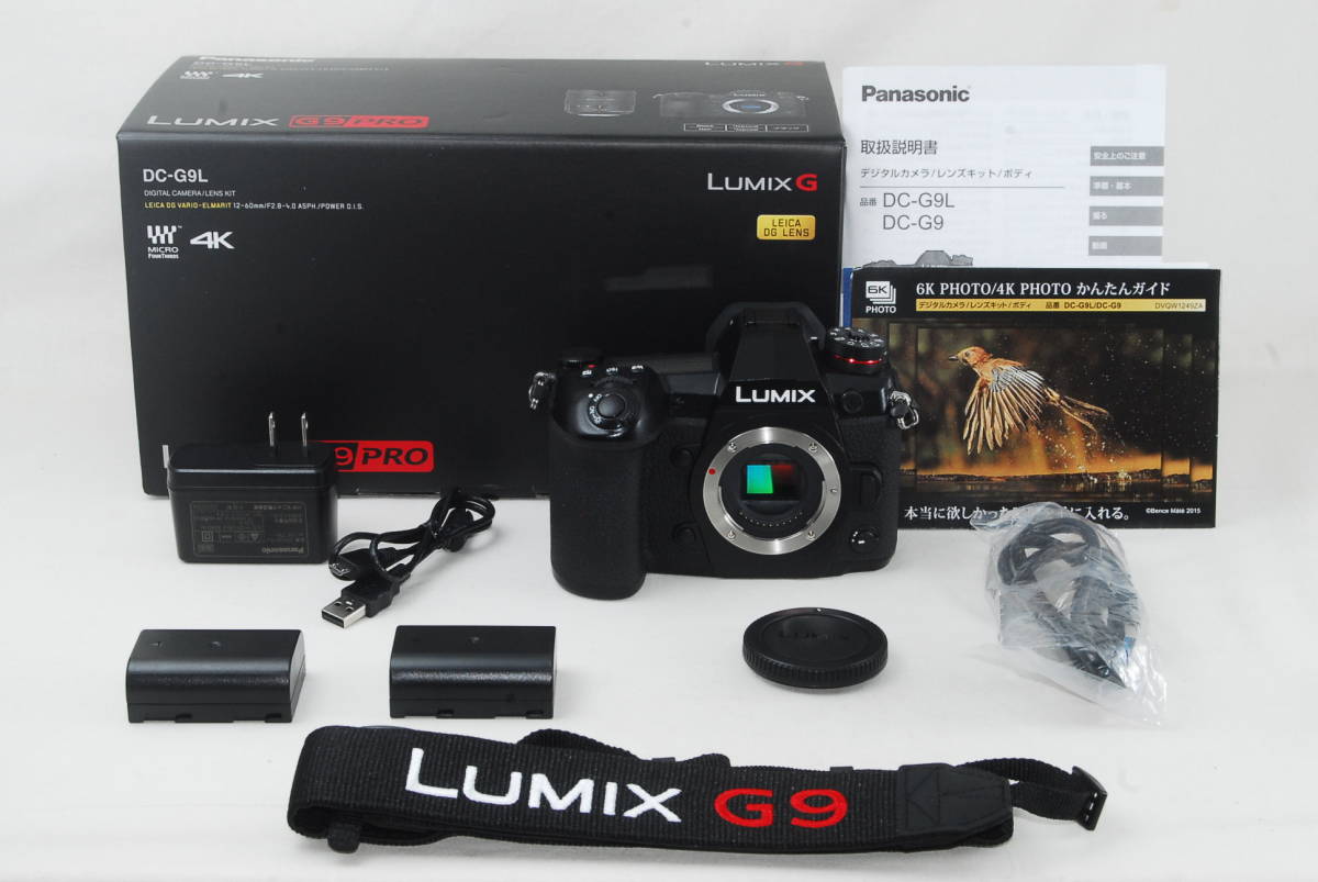 ☆極美品☆Panasonic パナソニック LUMIX ルミックス G9 PRO DC-G9-K