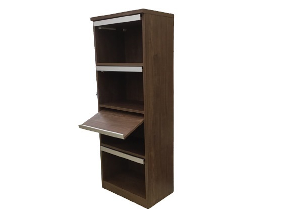  заслонка панель книжный шкаф шкаф ширина 60 темно-коричневый цвет 
