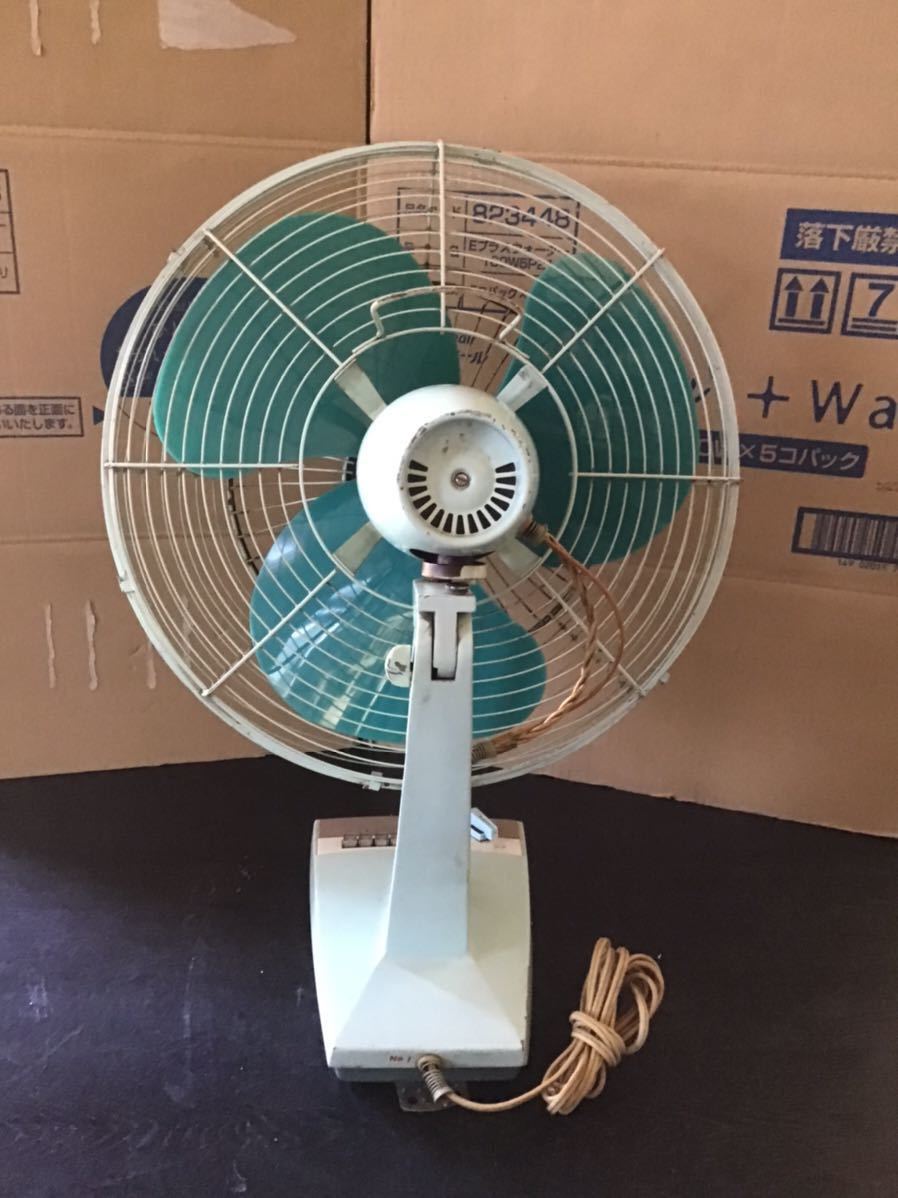 MITSUBISHI 三菱 扇風機 DM-40F A.C.Electric Fan 昭和レトロ 作動品_画像5