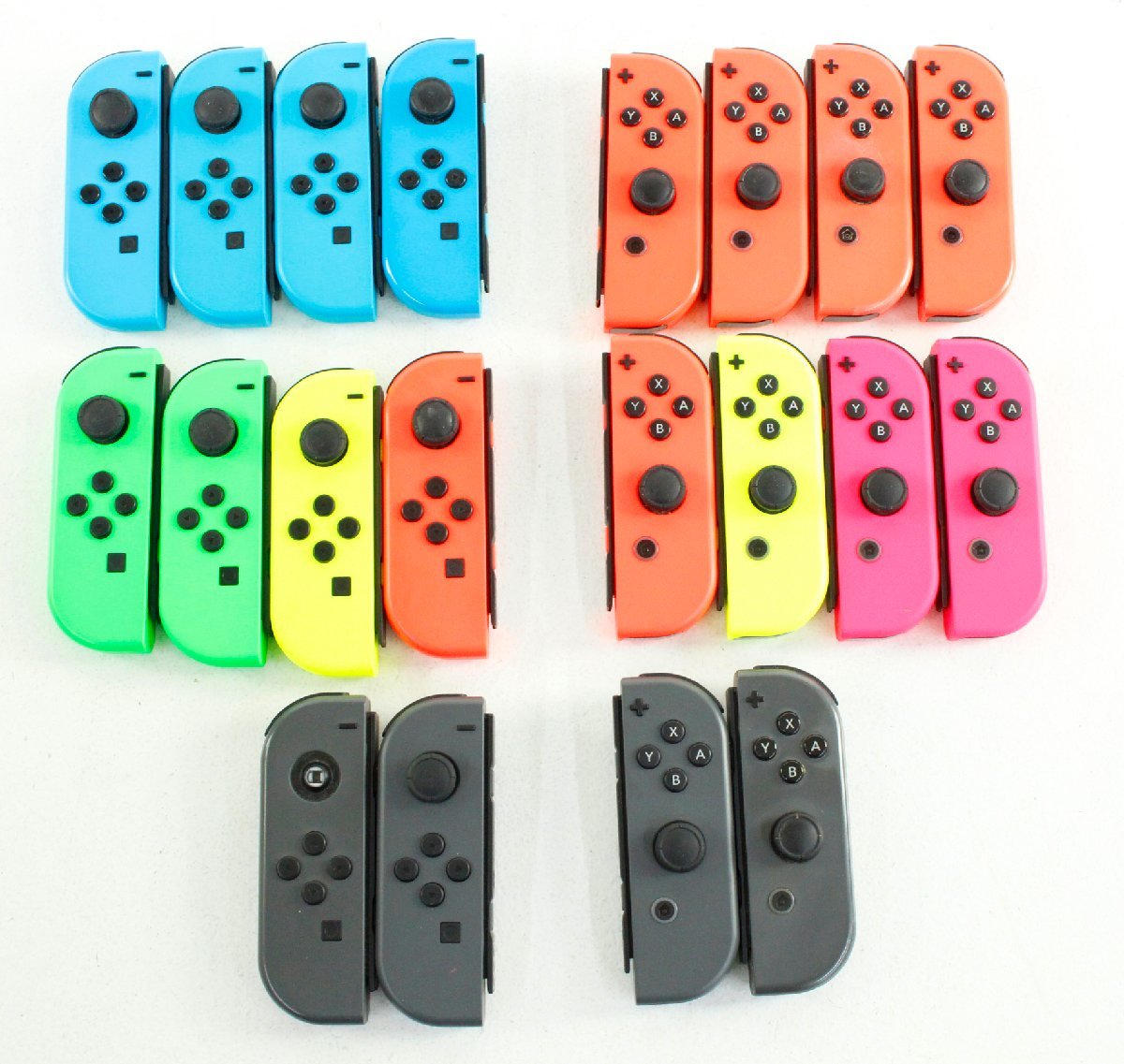 ジャンク品】Nintendo Switch Joy-Con ジョイコン (L)×10 (R)×10