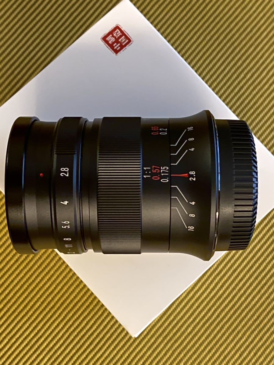七工匠 マクロレンズ、60mm F2.8 II V2.0(新型)マイクロフォーサーズ用