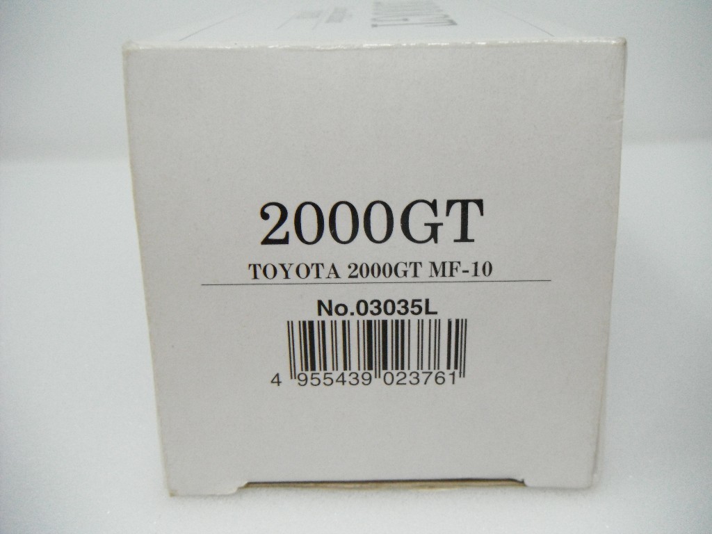 ■ 京商『1,000個限定1/43 TOYOTA 2000GT MF-10 クローム（鏡面加工） トヨタ ステッカー付きダイキャストミニカー』_画像9