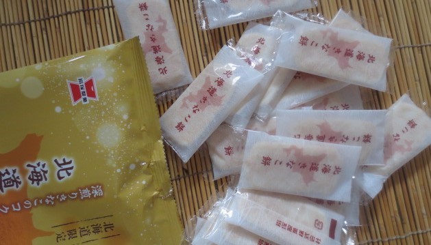 北海道きなこ餅　18枚入　北海道限定　国産米100%使用　切手可　岩塚製菓_画像2