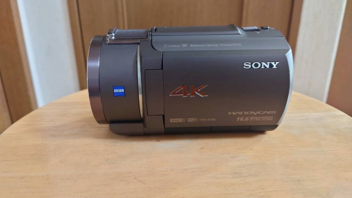 ★SONY 4K ビデオカメラ　FDR-AX40 ジャンク★_画像7