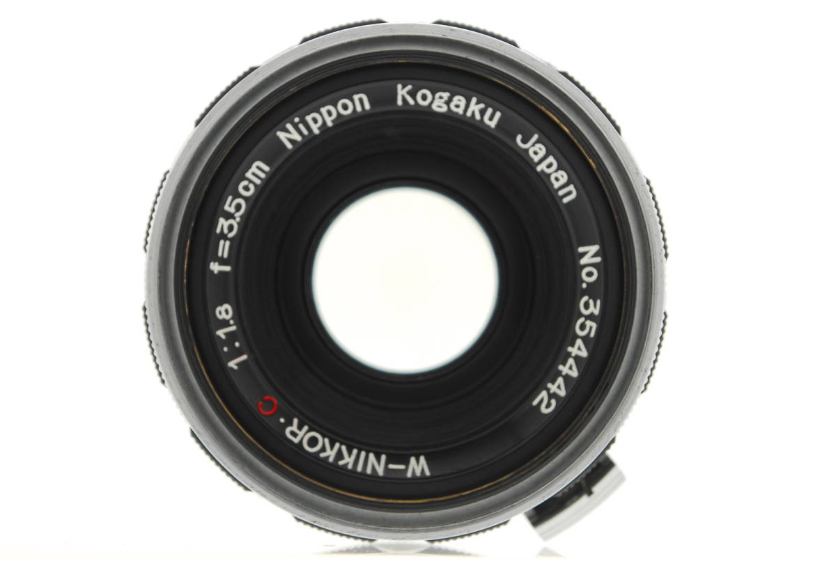 [AB goods ]Nikon W-NIKKOR*C 35mm F1.8* cap *S S2 S3 S4 SP*2968