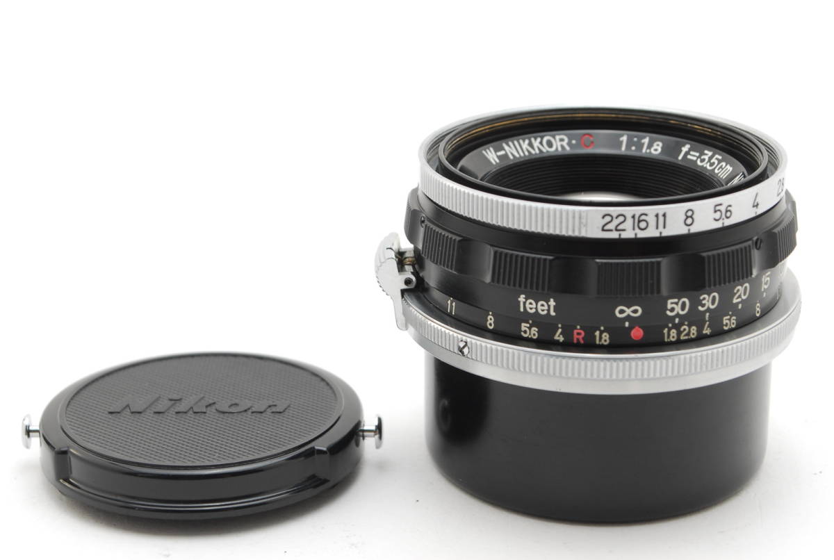 [AB goods ]Nikon W-NIKKOR*C 35mm F1.8* cap *S S2 S3 S4 SP*2968