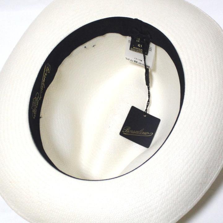 ボルサリーノ Borsalino 140340 ファイン ワイド パナマハット (61