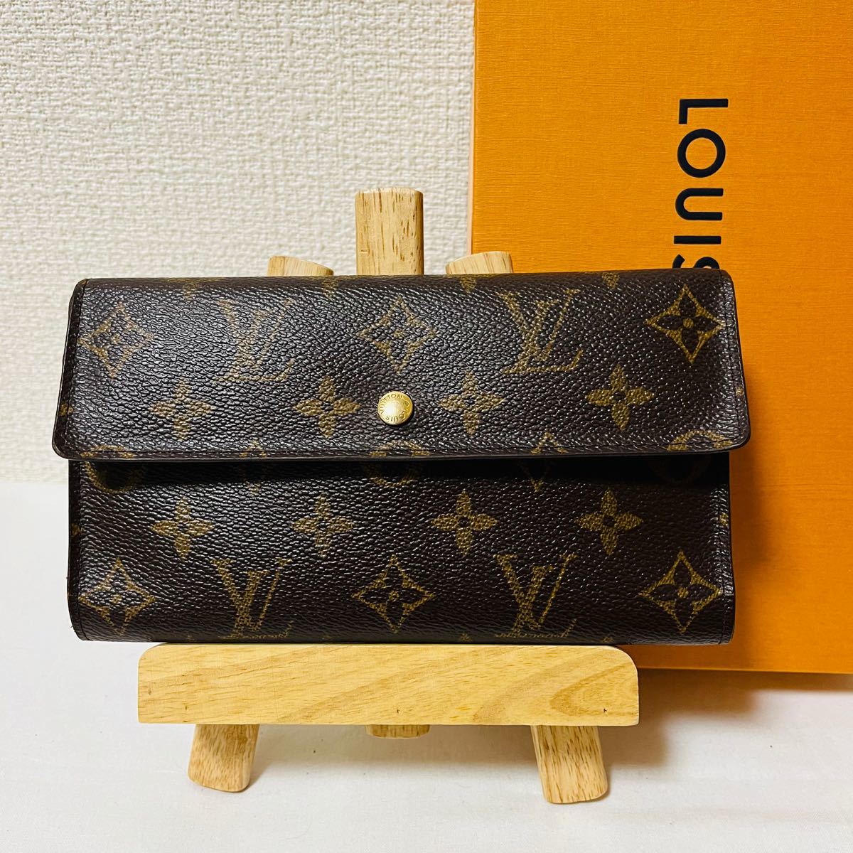 良品 ルイヴィトン モノグラム ポルトフォイユ サラ エトワール 長財布