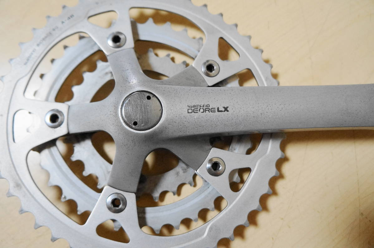 Yahoo!オークション - SHIMANO DEORE LX BIOPACE FC-M550 48-38-28 Yahoo!オークション - SHIMANO DEORE LX BIOPACE FC-M550 48-38-28