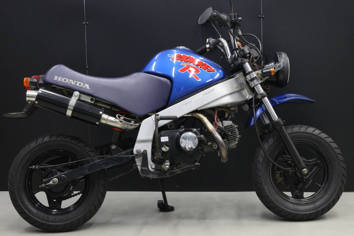 HONDA Monkey RT(AB22) modified 88cc custom blue Kanagawa prefecture including tax prompt decision addition image equipped 