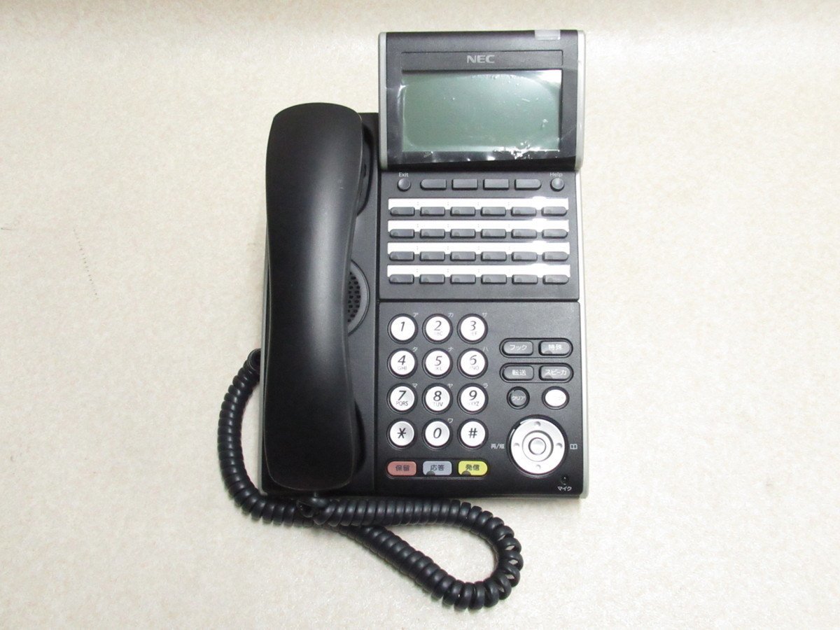 Ω XA2 1436 保証有 キレイ 高年式 NEC AspireX DTL-24D-1D(BK)TEL 24