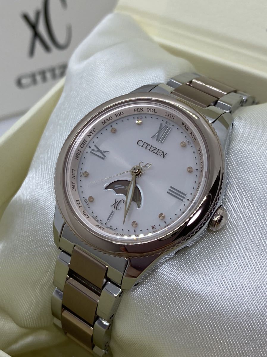 極美品】【保証期間内】CITIZEN シチズン XC クロスシー EE1005-54W