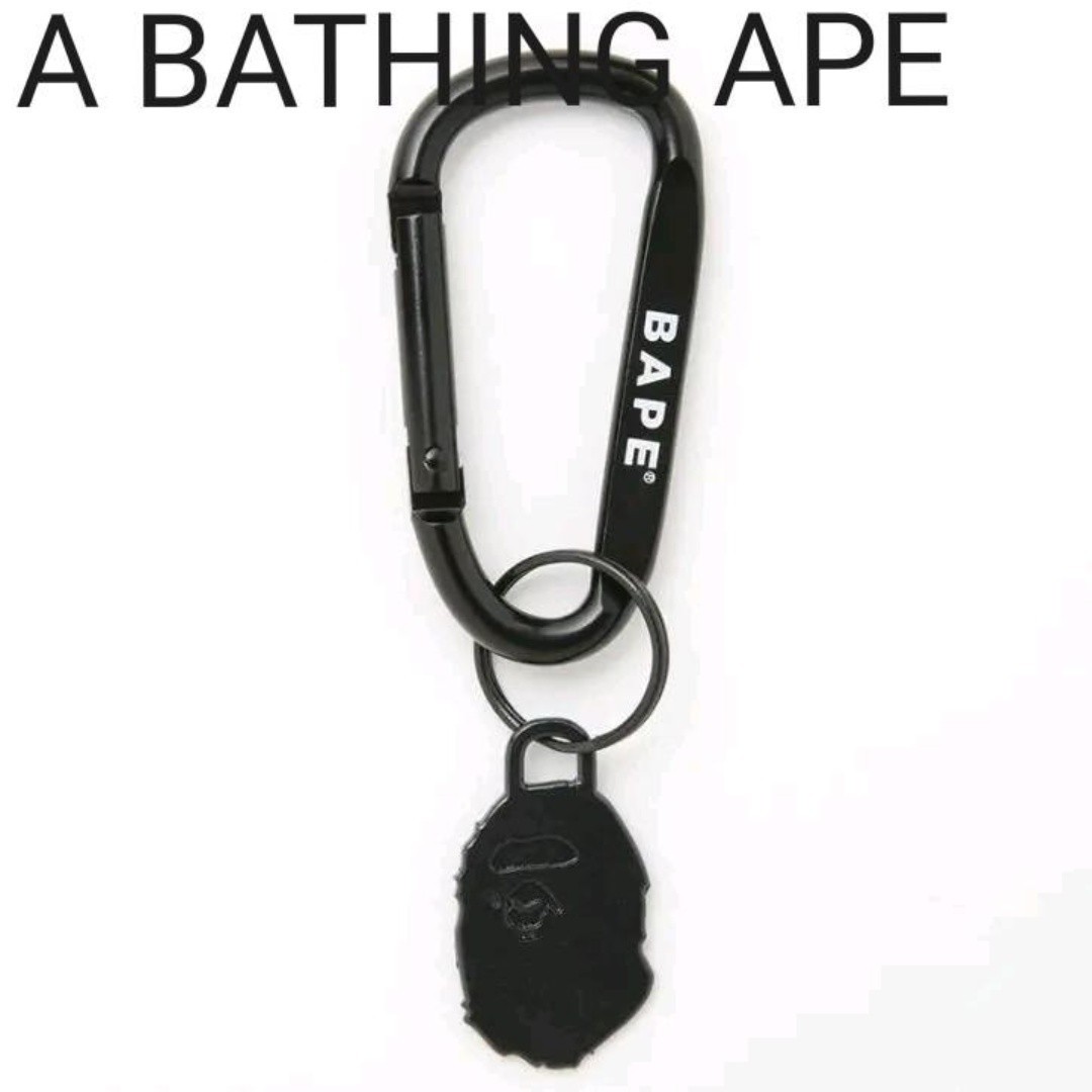 新品☆A BATHING APE カラビナ キーホルダー