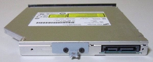 2964 NEC VersaPro PC-VJ24LFWD1SRG内蔵 SATA スリム DVDマルチドライブ H・L Data Storage GT80N マウンタ付き_画像7