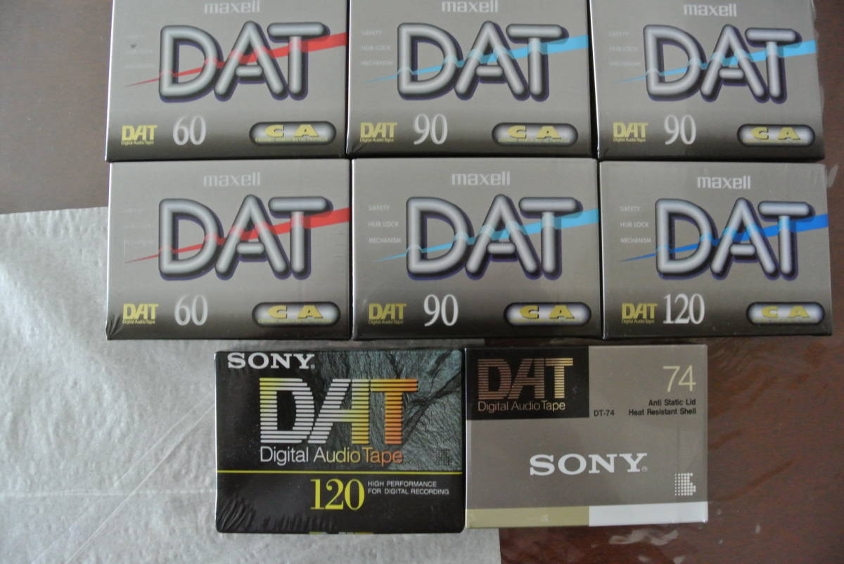 DAT tape Maxell Sony 未開封品_画像2