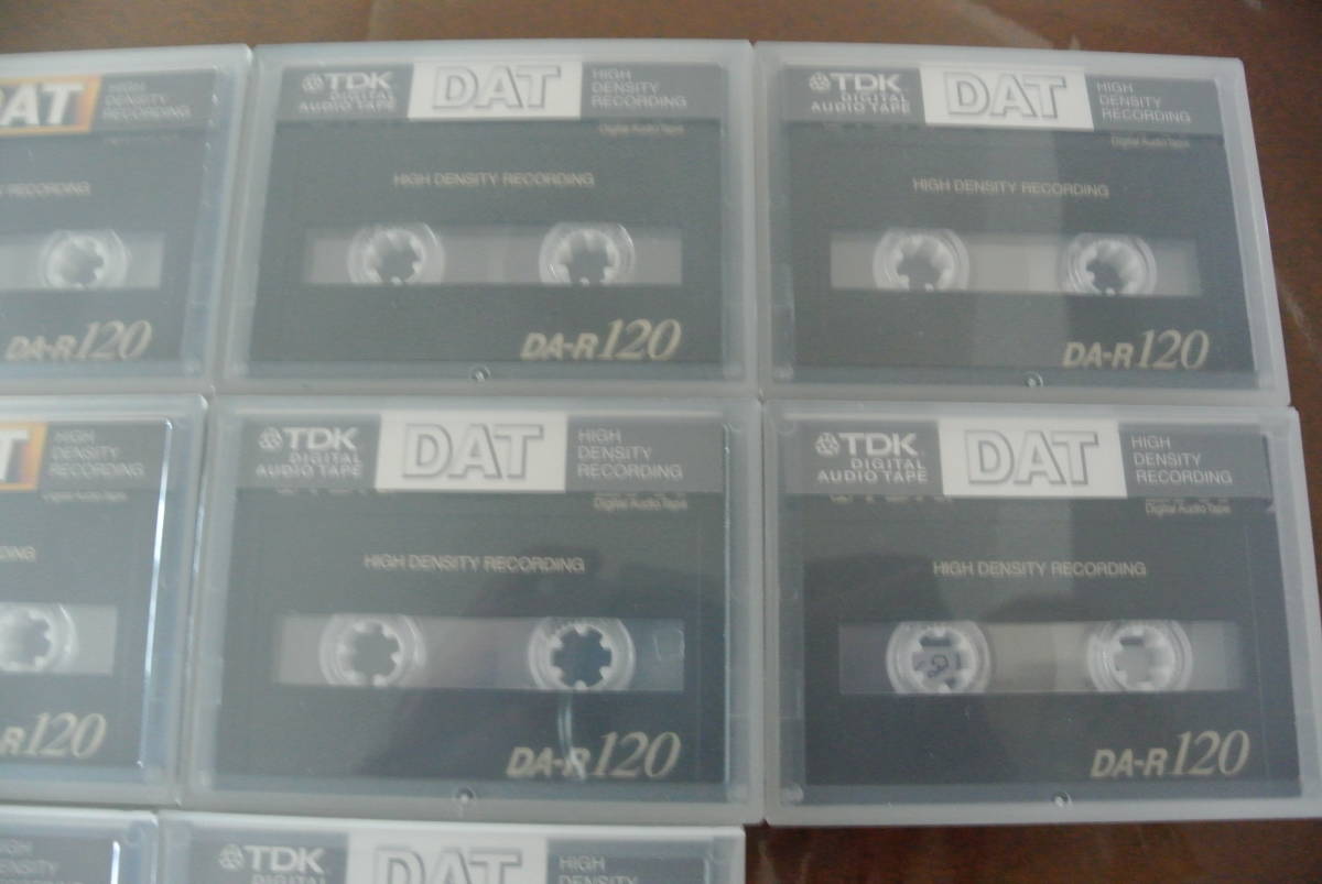 TDK DAT tape DA-R120 使用済み　120分　10本_画像4