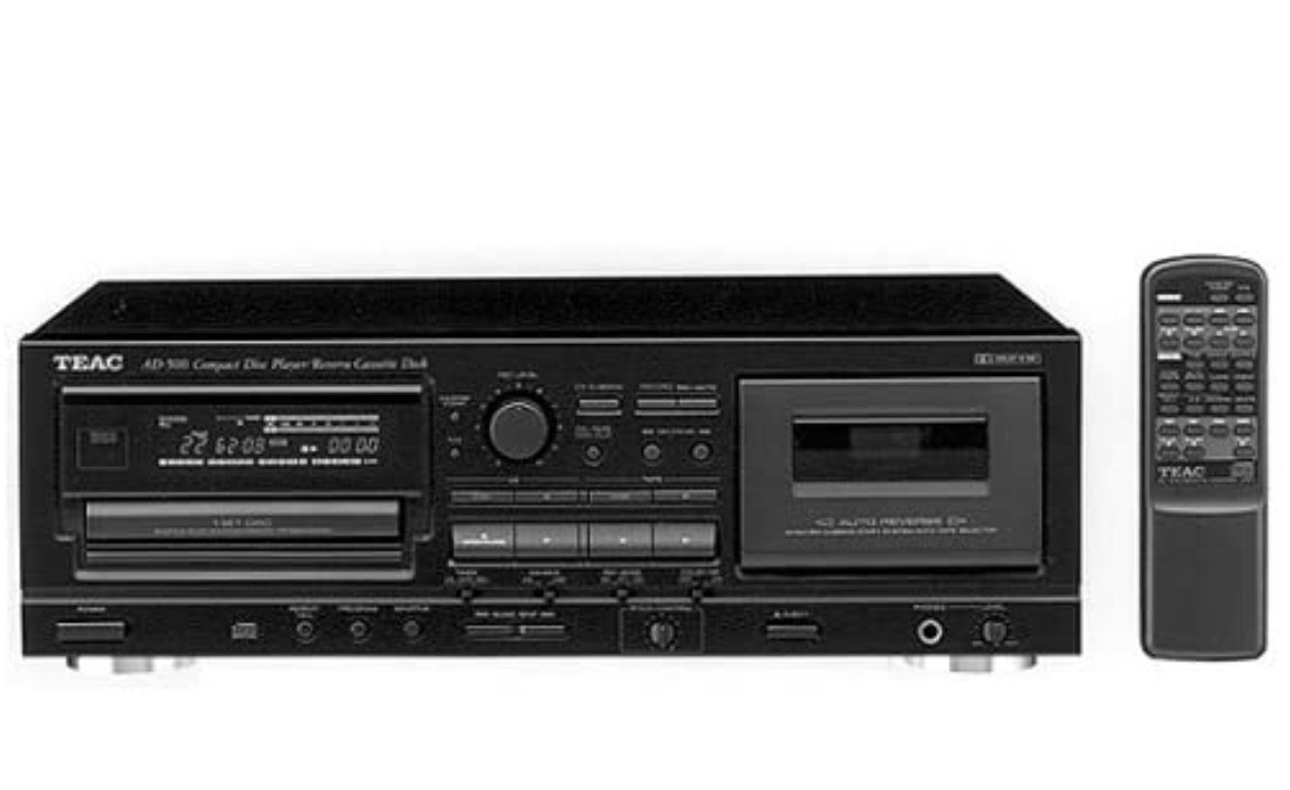TEAC ティアック AD-500 CD/カセット一体型デッキ www