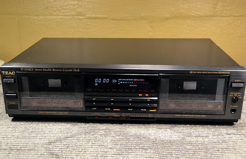 ☆ TEAC ティアック W-990RX ダブルリバースカセットデッキ