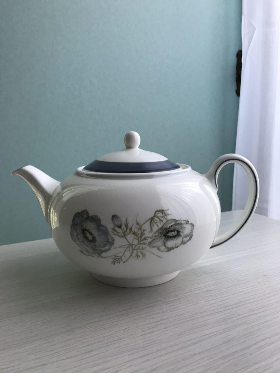 超美品】廃盤希少品!ウェッジウッド/グレンミスト ティーポット