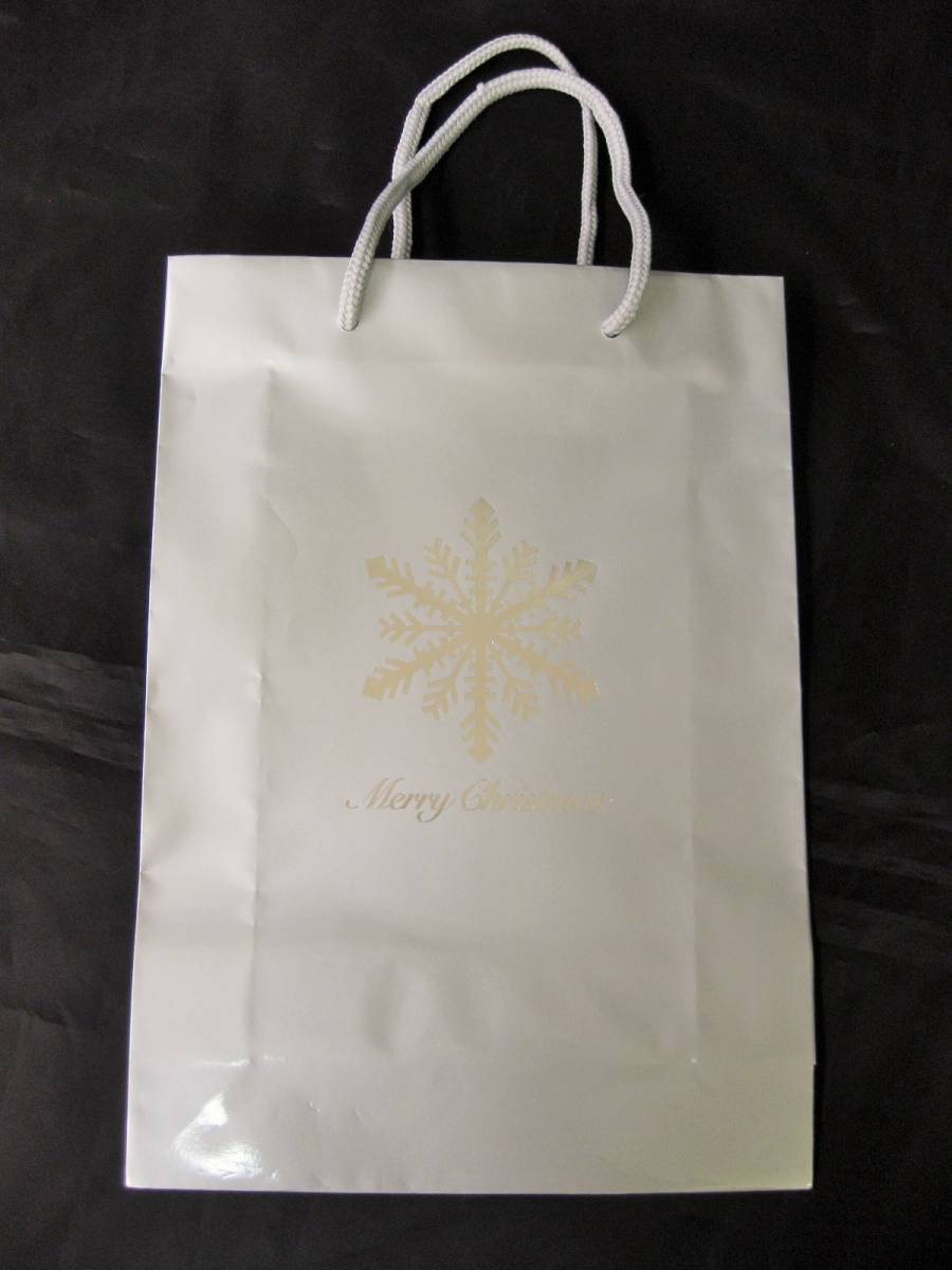 [ prompt decision equipped ] unused Christmas gift for wrapping bag shopping bag together gift sack paper bag pretty 